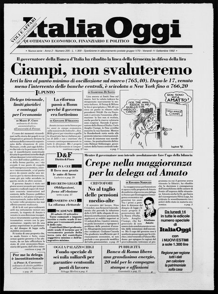 Italia oggi : quotidiano di economia finanza e politica